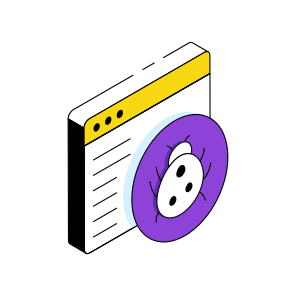 Web Bug, Web Malware, Infected Website, Infected Webpage, Web Virus  icon