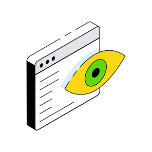 Web Monitoring, Online Inspection, Online Visualization, Website Monitoring, Webpage Inspection icon