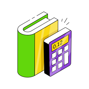 Accounting Book, Booklet, Handbook, Guidebook, Textbook  icon