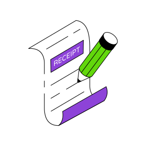 Bill, Invoice, Receipt Writing, Payment Slip, Commerce icon