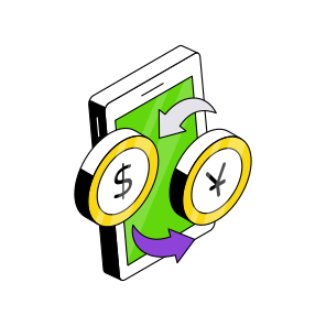 Currency Exchange, Money Exchange, Financial Exchange, Forex, Foreign Exchange icon