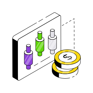 Data Analytics, Infographic, Statistics, Financial Chart, Financial Graph  icon
