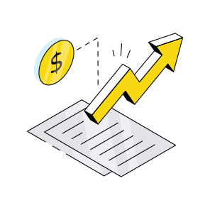 Data Analytics, Infographic, Statistics, Financial Growth Chart, Growth Graph  icon