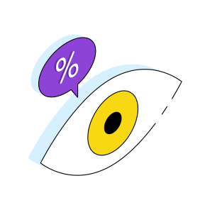 Discount Chat Monitoring, Inspection, Visualization, Discount Message, Discount Text, icon