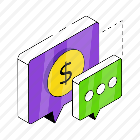 Financial Chat, Financial Message, Business Chat, Business Message, Business Text  preview