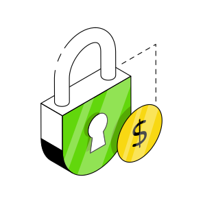 Financial Security, Financial Protection, Money Security, Money Protection, Financial Assurance icon