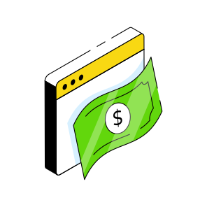 Investment Website, Online Investment, Online Money, Online Cash, Online Economy icon