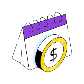 Payday, Payment Day, Salary Day, Loan Payment, Loan Schedule,  icon