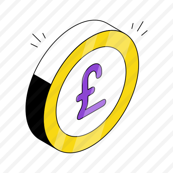 Pound Coin, Cash Coin, Money Coin, Currency Coin, Finance  preview