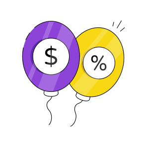 Shopping Discount, Shopping Sale, Discount Balloons, Commerce, Discount Sale,  icon