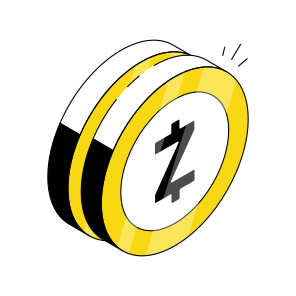 Zec Coin, Z Cash Coin, Crypto, Cryptocurrency, Digital Currency icon