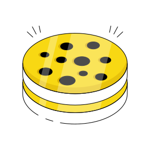 Biscuit, Snack, Breakfast, Edible, Cookie  icon