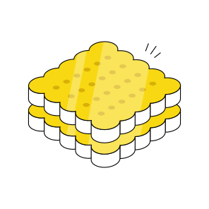 Biscuit, Snack, Breakfast, Edible, Eatable  icon