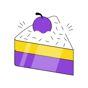 Cake, Edible, Cherry Cake, Edible, Bakery Item,  icon