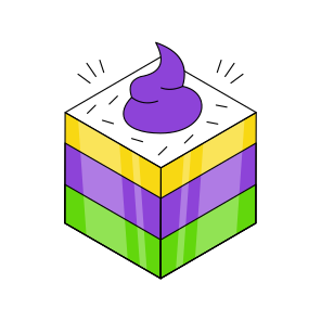 Cake, Edible, Snack, Edible, Bakery Item,  icon