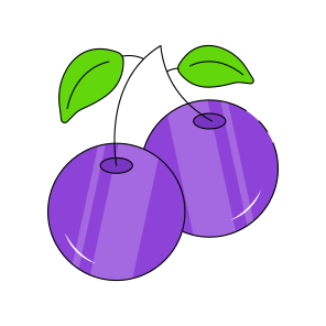 Cherries, Fruit, Edible, Nutritious Diet, Healthy Diet icon