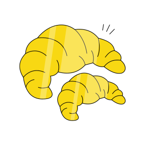 Croissant, Snack, Bakery Food, Breakfast, Pastry icon