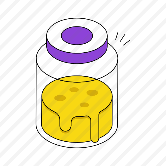 Honey Jar, Honey Bottle, Honey Pot, Honey Preserve, Glass Bottle  preview