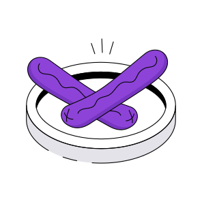 Hotdog, Fast Food, Junk Food, Edible, Corn Dog,  icon