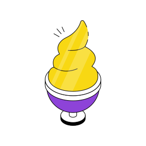 Ice Cream Cup, Gelato, Dessert, Sweet, Confectionery  icon