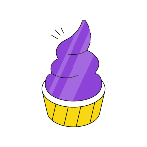Ice Cream Cup, Ice Cream, Dessert, Sweet, Confectionery  icon