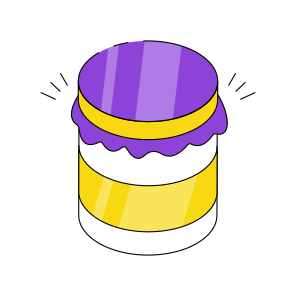 Jam Bottle, Marmalade, Jam Jar, Pickle, Dessert  icon