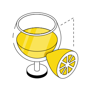 Lemonade, Lemon Drink, Drink Glass, Cocktail, Juice icon