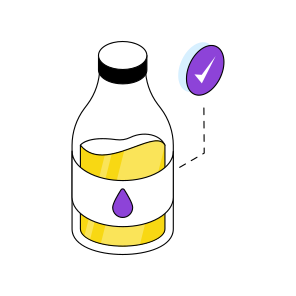 Milk Bottle, Milk Container, Dairy Bottle, Glass Bottle, Preserved Milk icon