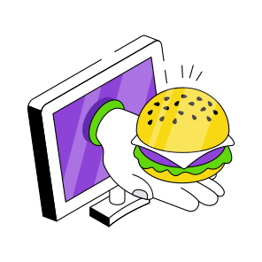 Online Burger Order, Food Order, Online Meal, Fast Food, Junk Food, icon