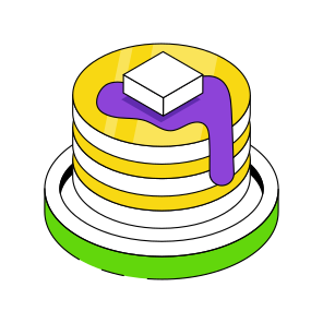 Pancake, Edible, Party Cake, Candle Cake, Bakery Item,  icon