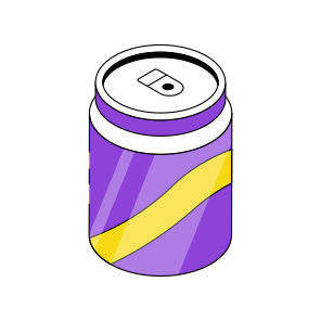 Soda Can, Tin Pack, Beverage, Preserved Drink, Packaging Drink icon