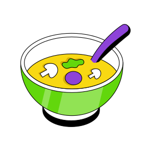 Soup Bowl, Soup, Edible, Meal, Healthy Diet icon
