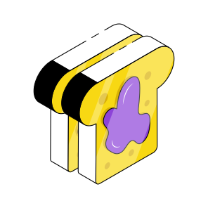 Toast, Bread, Edible, Breakfast, Healthy Meal, icon