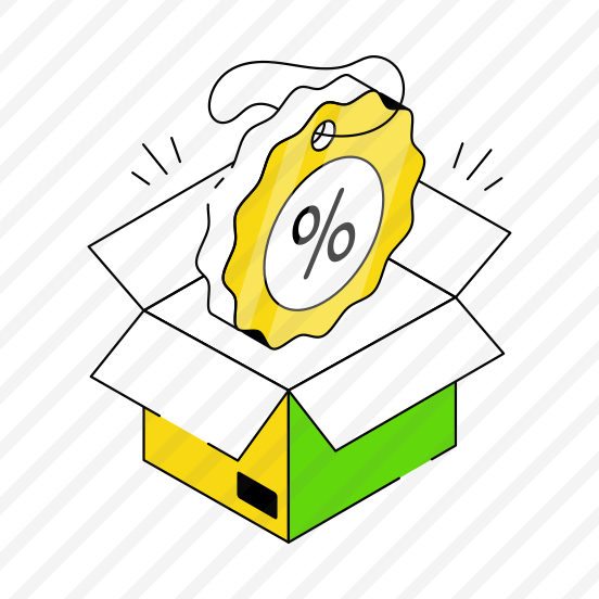 Discount Box, Discount Parcel, Discount Package, Discount Cardboard, Discount Carton  preview