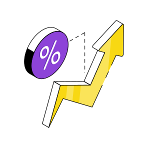 Discount Growth, Discount Chart, Discount Graph, Infographic, Statistics,  icon