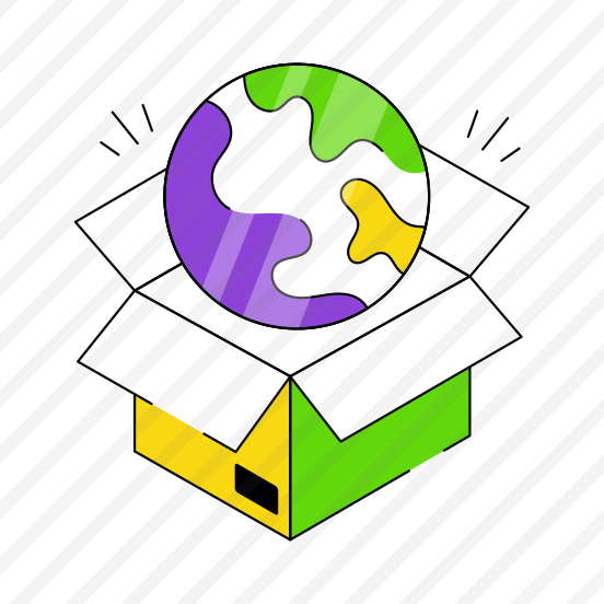 Global Parcel, Global Package, Global Delivery, Global Carton, Logistic Delivery preview