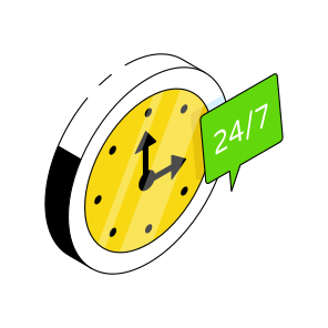 Hr, Round The Clock, Hr Service, Hr Support, Clockwise  icon