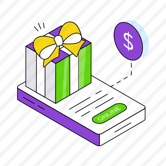 Mobile Gift, Gift Box, Online Present, Commerce, Buy Gift preview