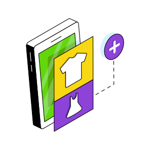 Mobile Shopping, Add Product, Mcommerce, Online Shopping, Eshopping  icon