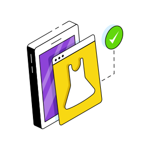 Mobile Shopping, Eshopping, Ecommerce, Online Shopping, Buy Frock Online icon