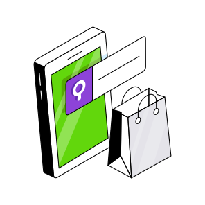 Mobile Shopping, Shopping App, Mcommerce, Search Shopping, Eshopping  icon