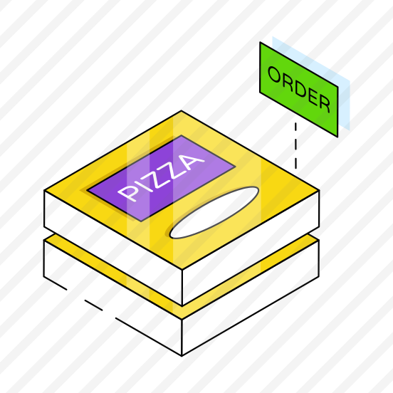 Pizza Order, Pizza Box, Cuisine, Fast Food, Junk Food,  preview