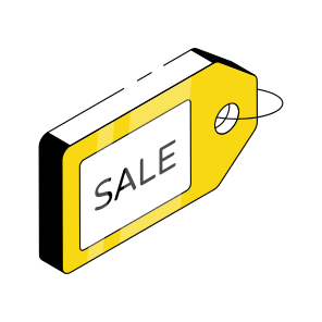 Sale Tag, Price Tag, Sale Label, Sale Card, Commerce icon