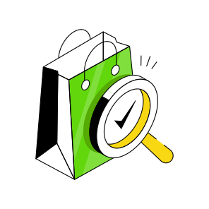 Search Shopping, Find Shopping, Shopping Analysis, Shopping Bag, Tote icon