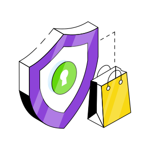 Secure Shopping, Shopping Security, Jute, Buy, Purchase,  icon