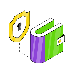 Secure Wallet, Billfold, Notecase, Pouchette, Money Case, icon