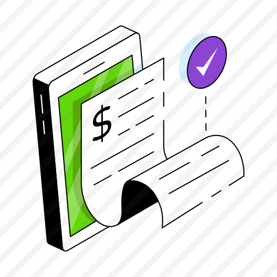 Shopping Bill, Invoice, Receipt, Payment Slip, Commerce, preview