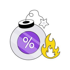 Shopping Discount, Shopping Sale, Flash Sale, Explosive Sale, Commerce  icon