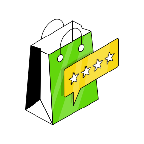 Shopping Feedback, Customer Response, Customer Review, Positive Feedback, Customer Reaction,  icon