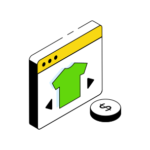 Shopping Website, Eshopping, Ecommerce, Online Shopping, Buy Shirt Online icon